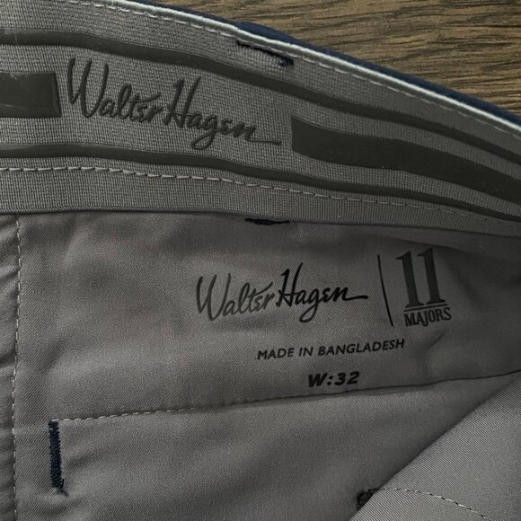 Walter Hagen Men's P11 Golf Shorts Navy - Picture 3 of 3